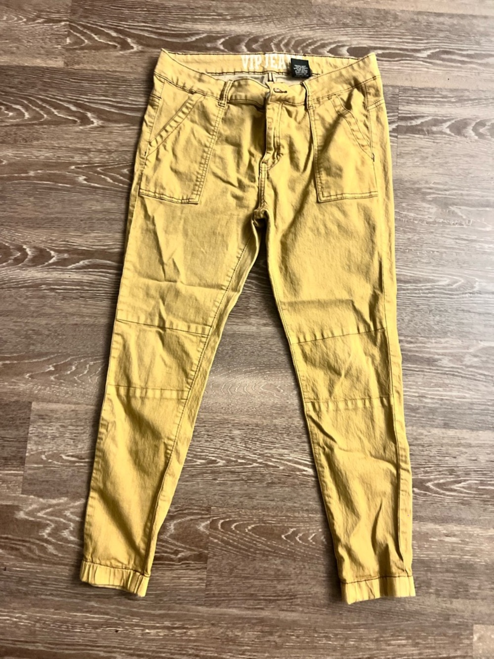 VIP Mustard Yellow Track Joggers